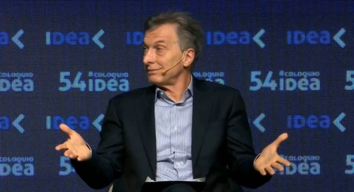 MACRI COLOQUIO