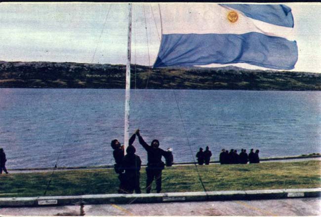 Malvinas-bandera