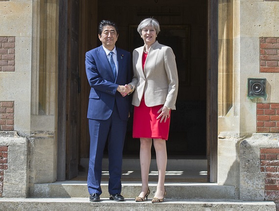 Prime Minister Abe, Chequers Visit