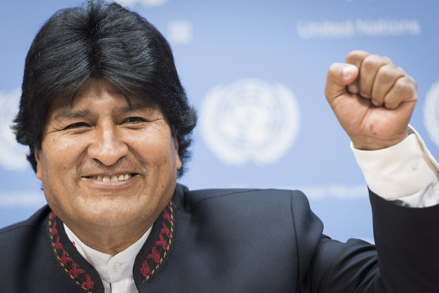 Press briefing by,  President of the Plurinational State of Bolivia