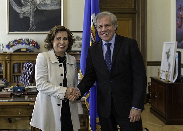 Secretary General Meets with Secretary General of UNE Party of Guatemala