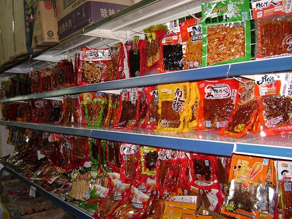 Shelf Rack China Grocery Food Market Shopping