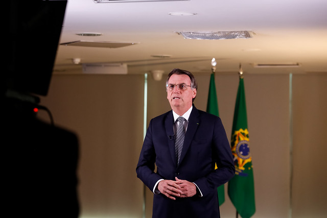 23/08/2019 Pronunciamento do Presidente da República, Jair Bols
