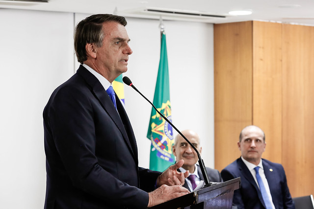 28/08/2019 Reunião com ministros, líder de Governo no Senado,