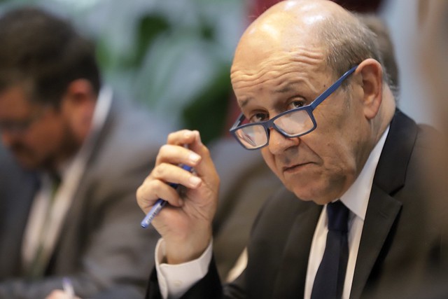 Reunião com o Ministro das Relações Exteriores da França Jean Yv