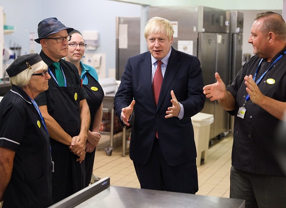 Prime Minister Conducts Tour of Torbay Hospital