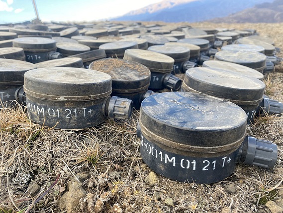 Minas terrestres, problema importante para&nbsp;Azerbaiyán