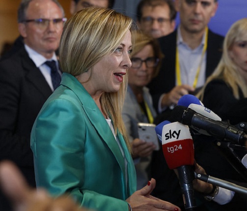Meloni convoca a reunión urgente del&nbsp;G7