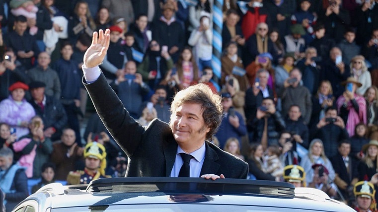 Respaldo popular a&nbsp;Milei