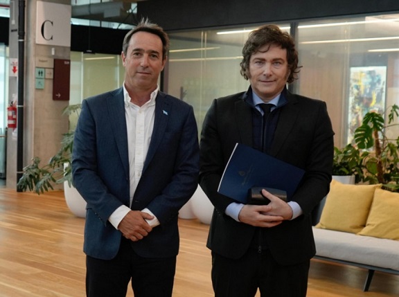 Galperín explicó a Milei planes de Mercado&nbsp;Libre