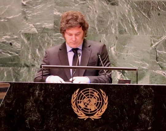 Milei rechaza pacto del futuro en&nbsp;ONU