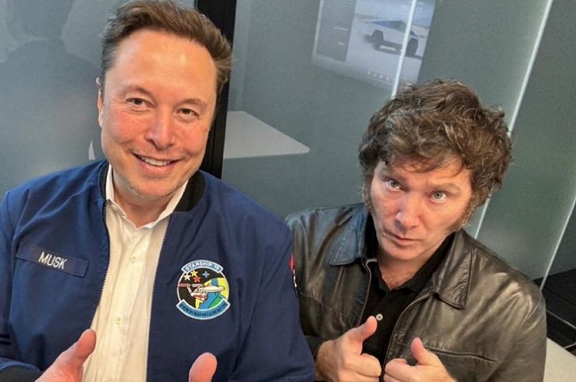 Apoyo de Elon Musk a&nbsp;Milei
