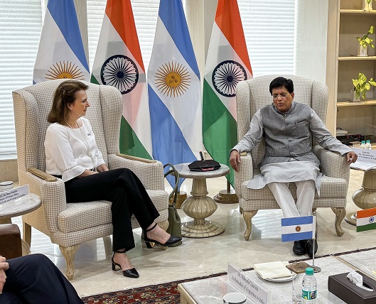Argentina aumenta relación bilateral con la&nbsp;India