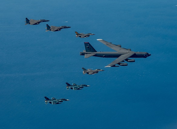 Maniobras aéreas de defensa de Corea del&nbsp;Sur