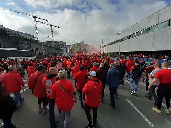 Bélgica paralizada por huelgas en transporte&nbsp;aéreo