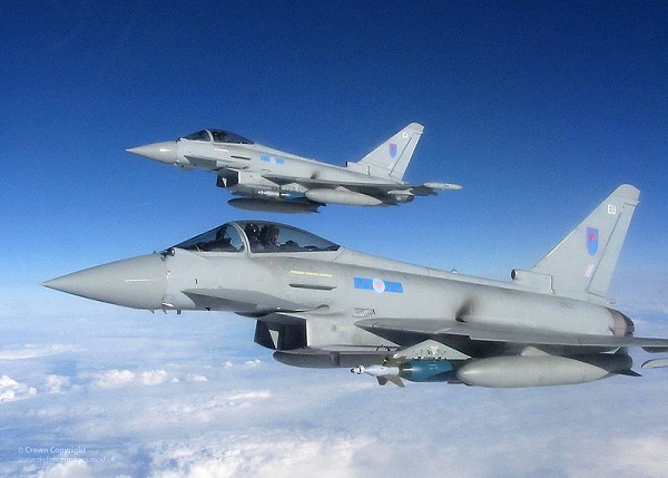 Aviones británicos interceptan cazas&nbsp;rusos
