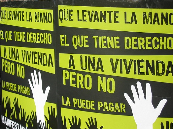 Protestas en España por precio de&nbsp;alquileres