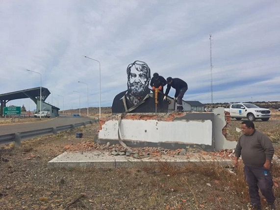 Izquierda sin monumento en&nbsp;Patagonia