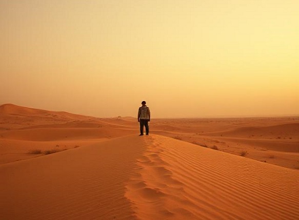 Cruzar el desierto, escribe Hugo&nbsp;Flombaum