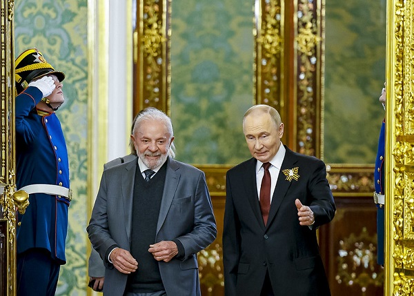 Lula implora a Putin por reunión con&nbsp;Ucrania