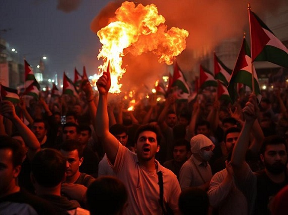 Levantamiento de palestinos contra&nbsp;Hamás