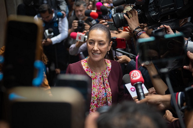 Sheinbaum contra acusaciones de EE.&nbsp;UU.