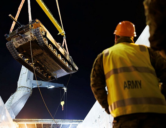 Tanques australianos llegaron a&nbsp;Ucrania