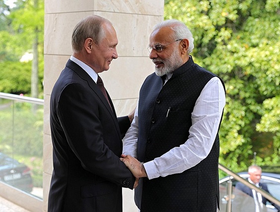 Asociación estratégica de Rusia con&nbsp;India