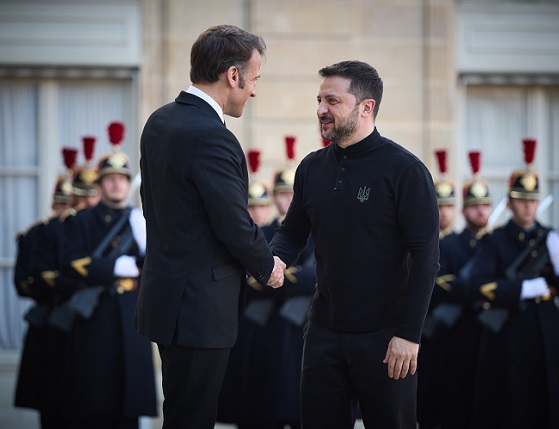 Macron convoca líderes europeos por&nbsp;Ucrania