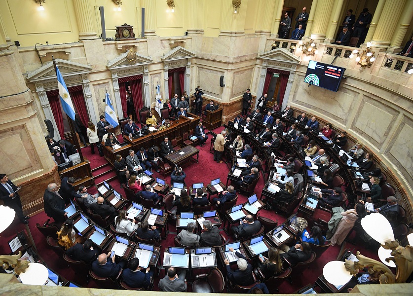 Senado ataca plan económico de&nbsp;Milei