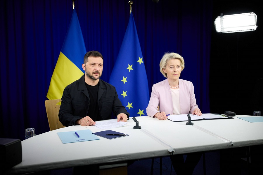 Apoyo a Zelenski previo reunión en Casa&nbsp;Blanca