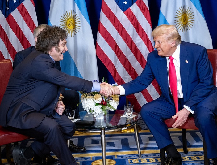 Martes en Nueva York reunión&nbsp;Trump-Milei