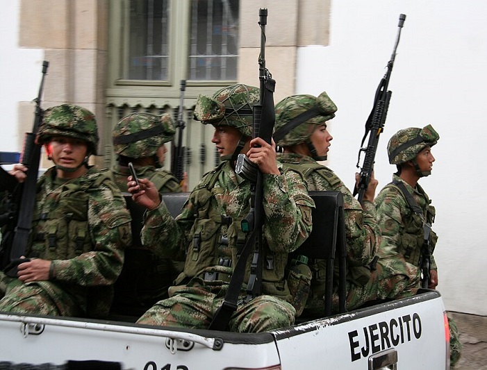 Secuestran patrullas del ejército en&nbsp;Colombia