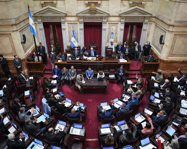 Senado argentino contra&nbsp;Milei